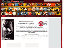 Tablet Screenshot of footbagcanada.com
